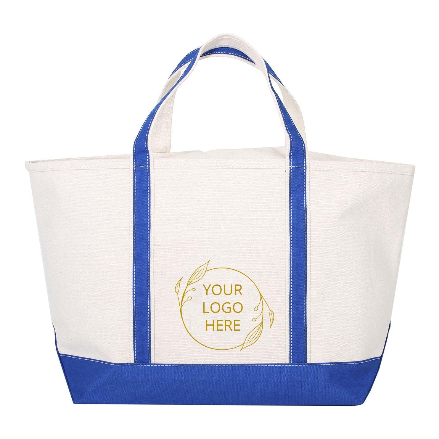 bulk travel tote bags Ventura Tote Large Royal Blue