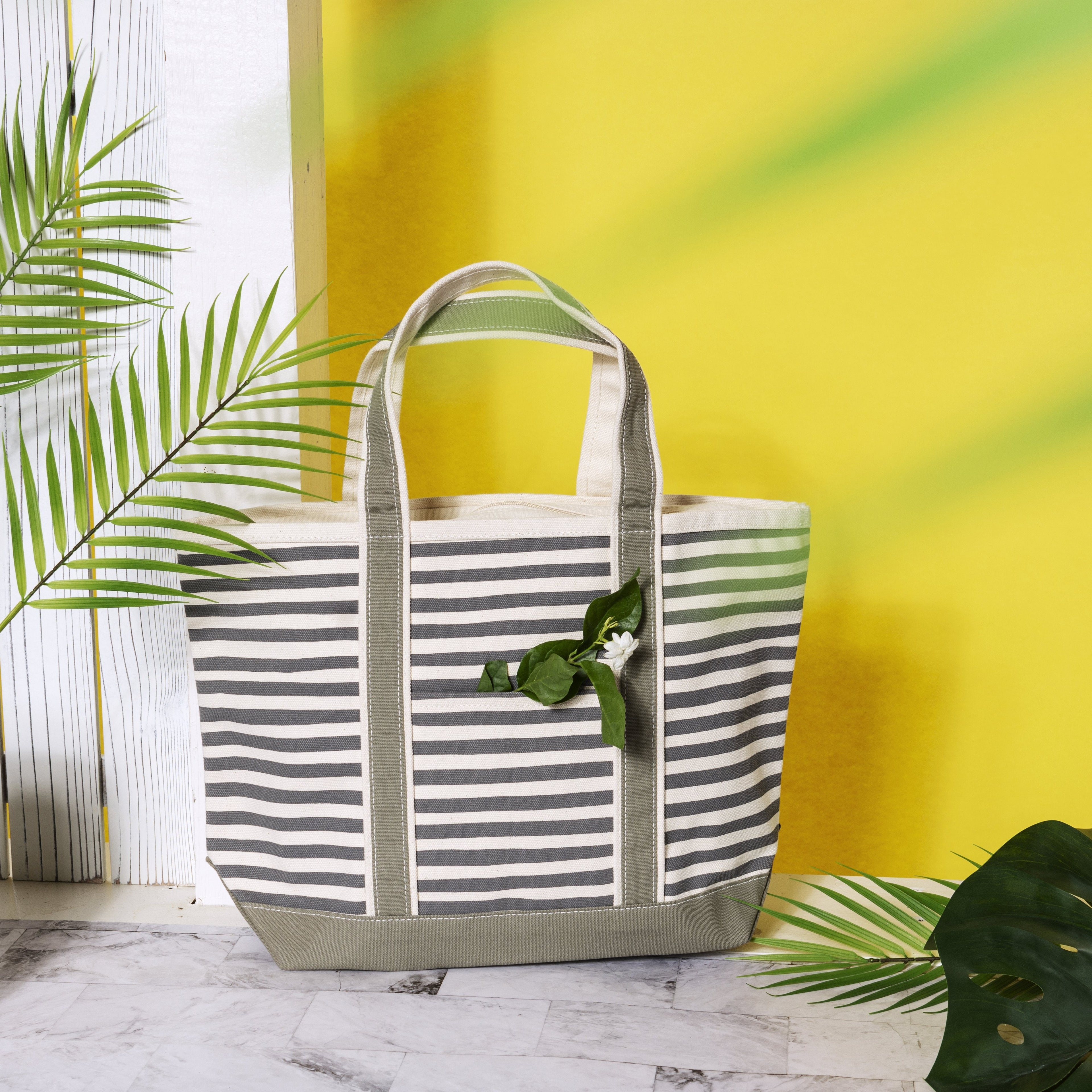 Boat Tote Medium Stripe - Tag&Crew
