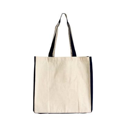 Side Trim Reusable Tote 10 Oz Lightweight Canvas