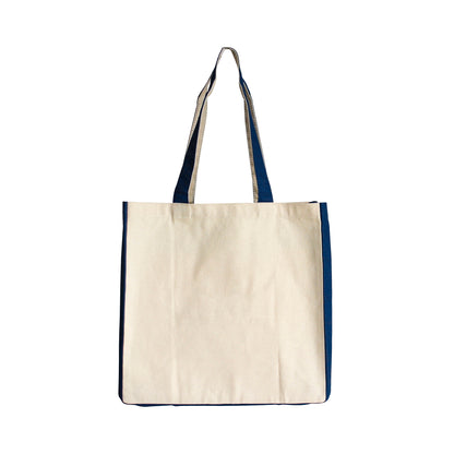 Side Trim Reusable Tote 10 Oz Lightweight Canvas