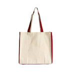 Side Trim Reusable Tote 10 Oz Lightweight Canvas