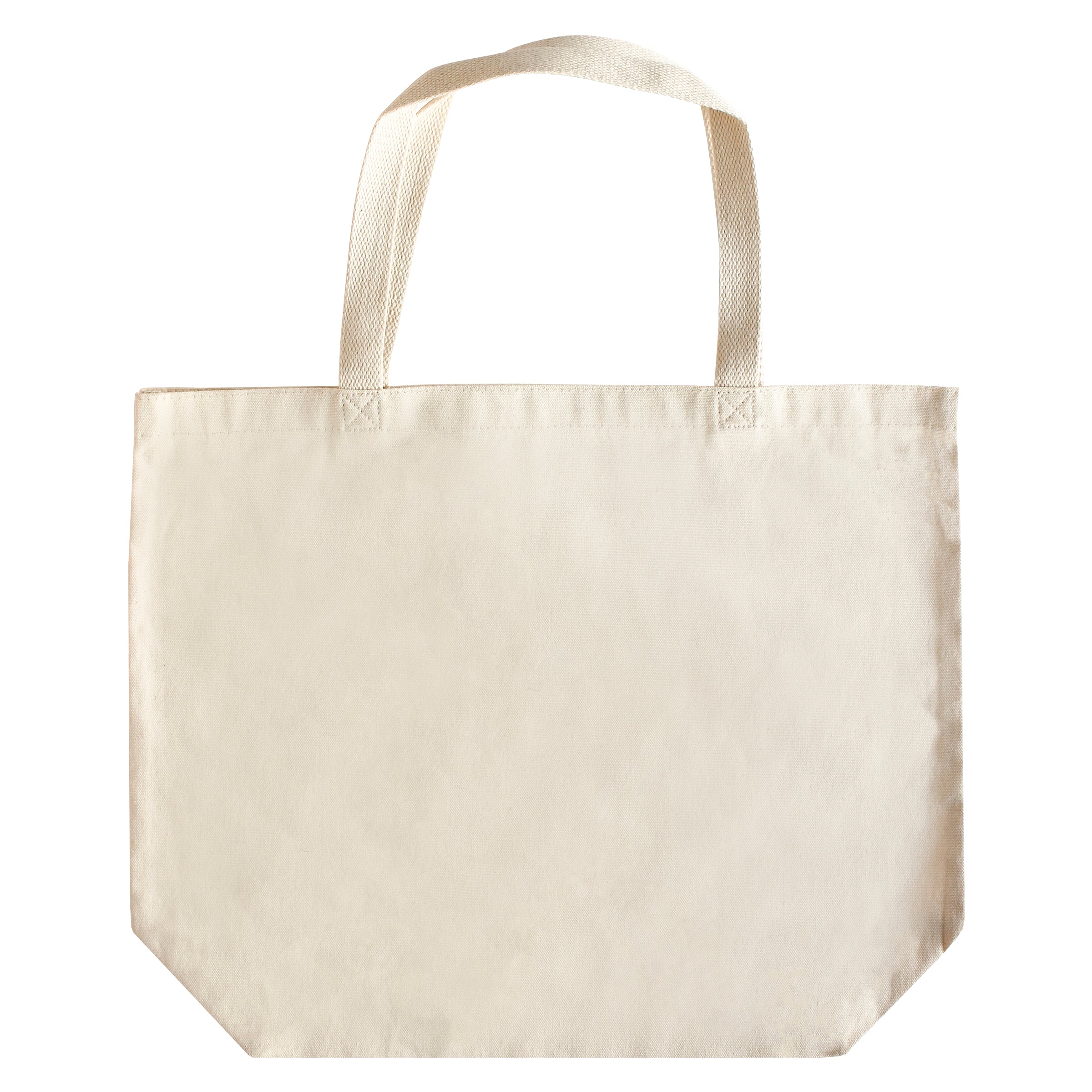 Wide Market Tote 10 Oz Lightweight
