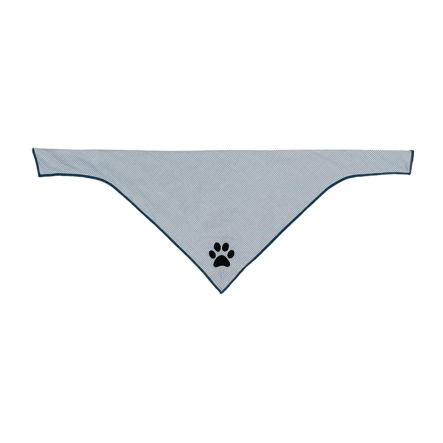 Pet Bandana Tag&Crew Muted Blue Stripe Small Pack of 3