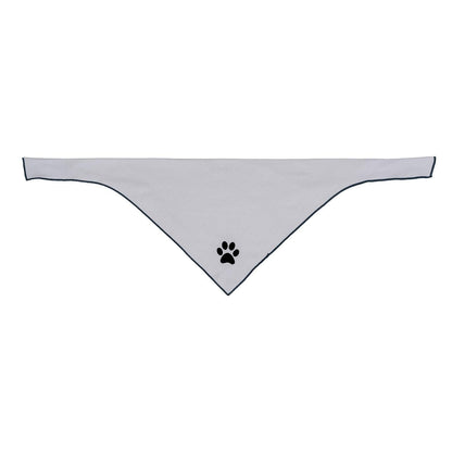 Pet Bandana Tag&Crew Gray Stripe Small 