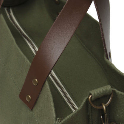 Brooklyn Tote with Leather Straps - Tag&Crew