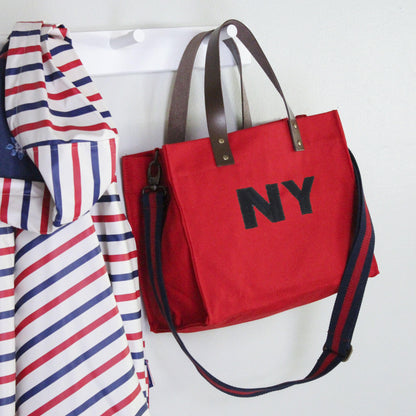 Brooklyn Tote with Cotton Web Straps - Tag&Crew