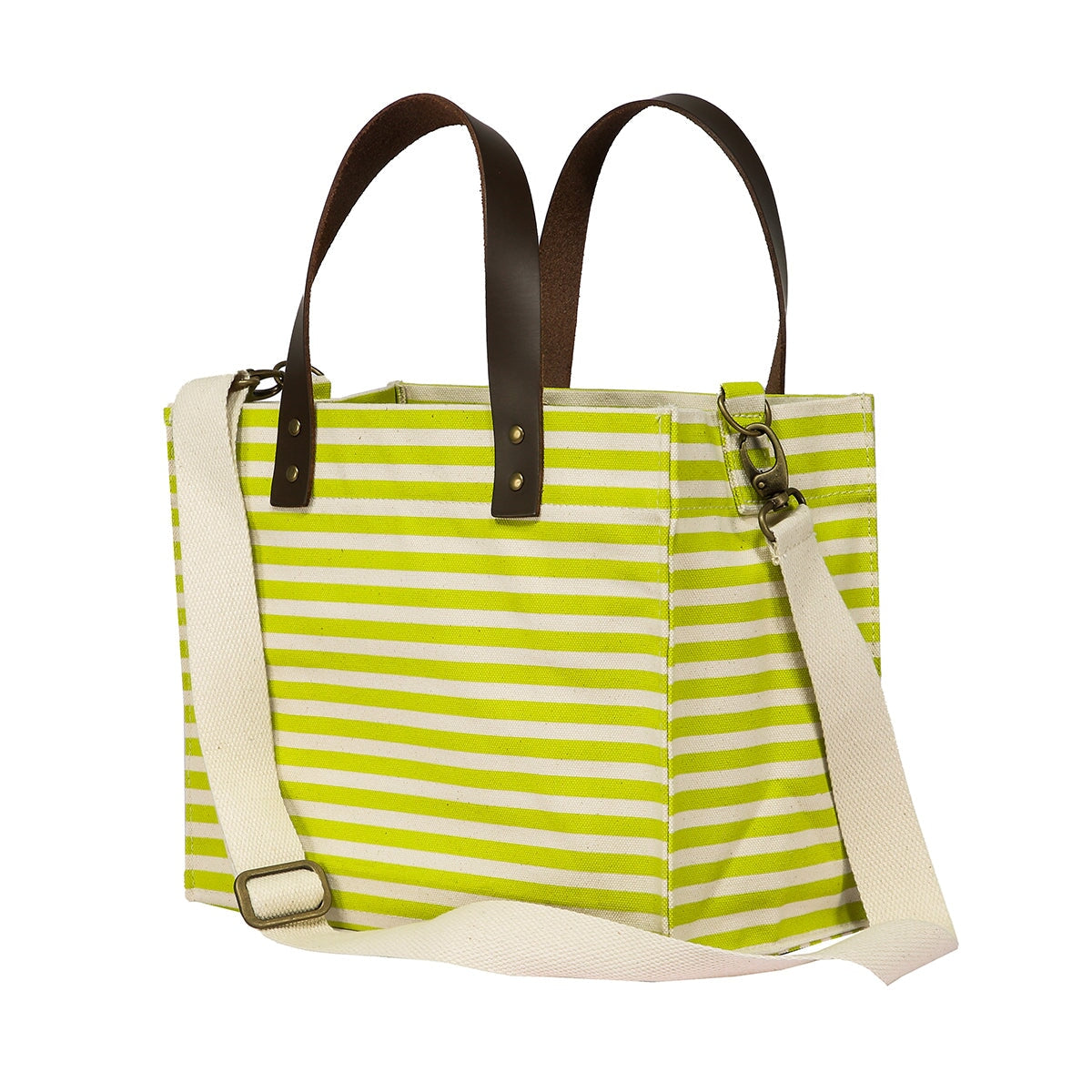 Brooklyn Tote Stripe Tag&Crew 