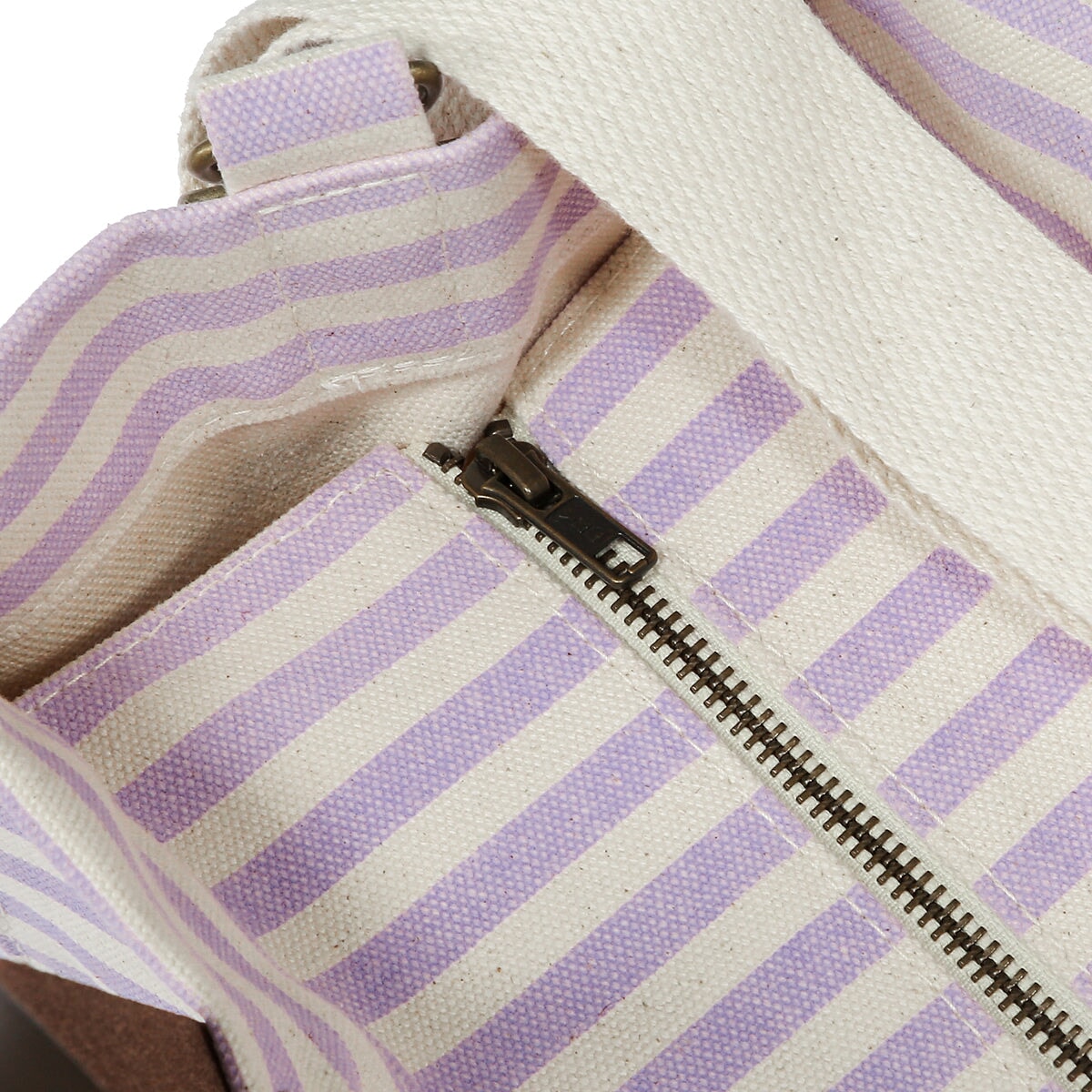 Brooklyn Tote Stripe Tag&Crew 