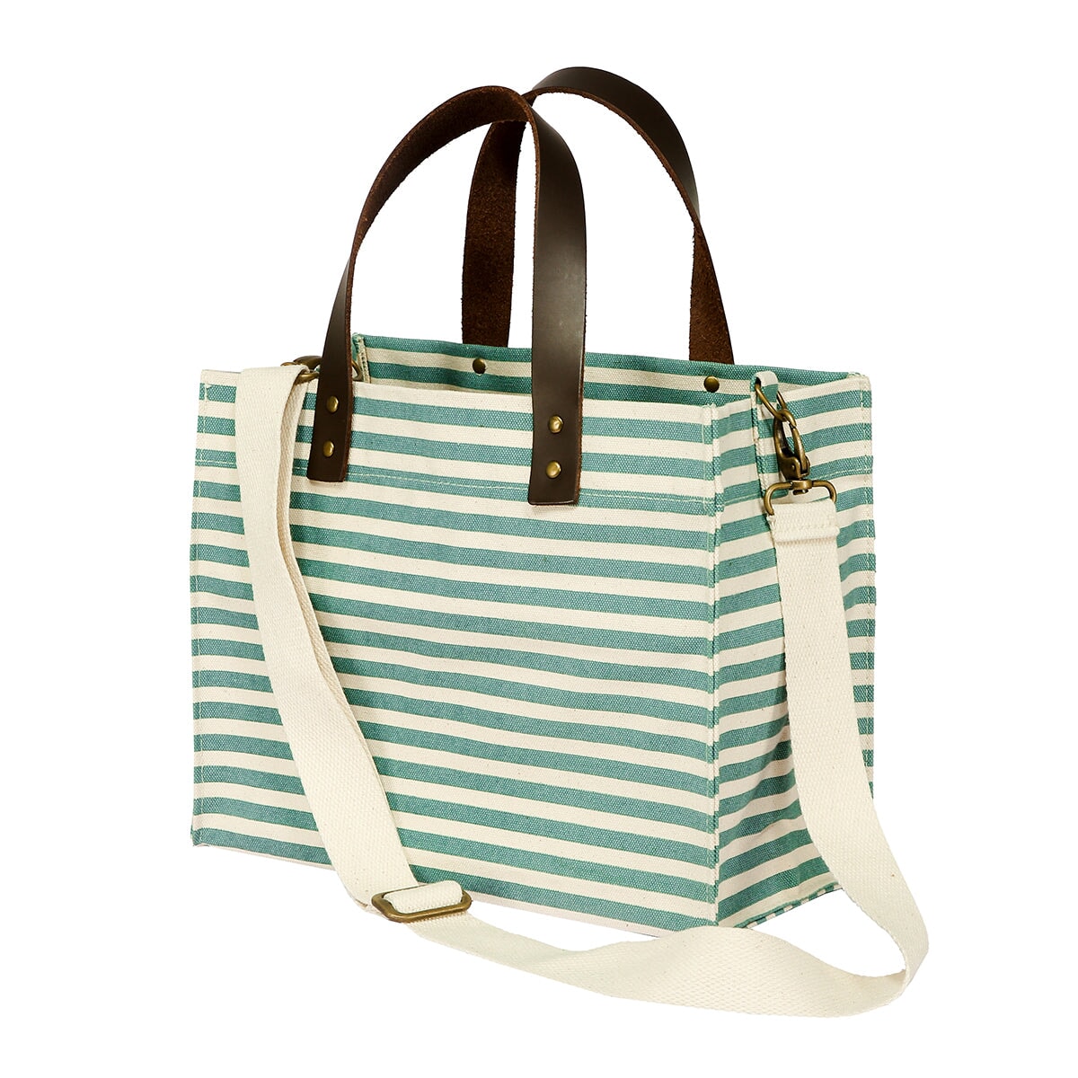 Brooklyn Tote Stripe Tag&Crew 