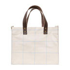 Brooklyn Tote Windowpane Plaid - Tag&Crew