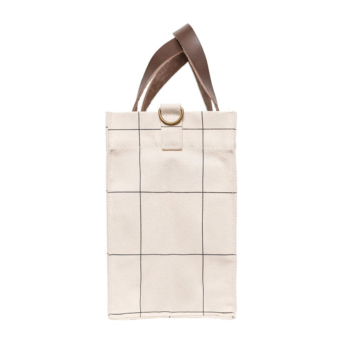 Brooklyn Tote Windowpane Plaid - Tag&Crew