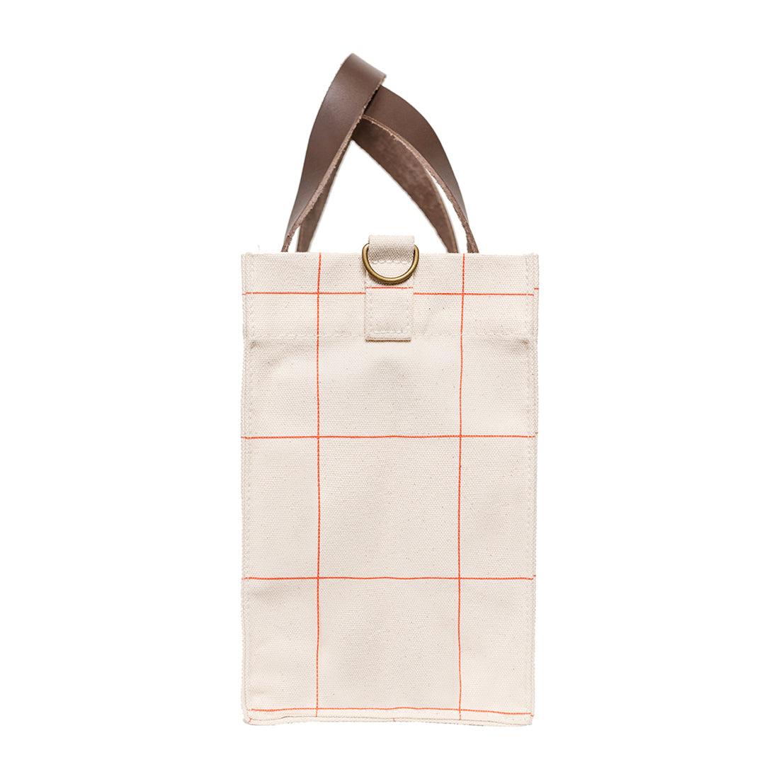Brooklyn Tote Windowpane Plaid - Tag&Crew