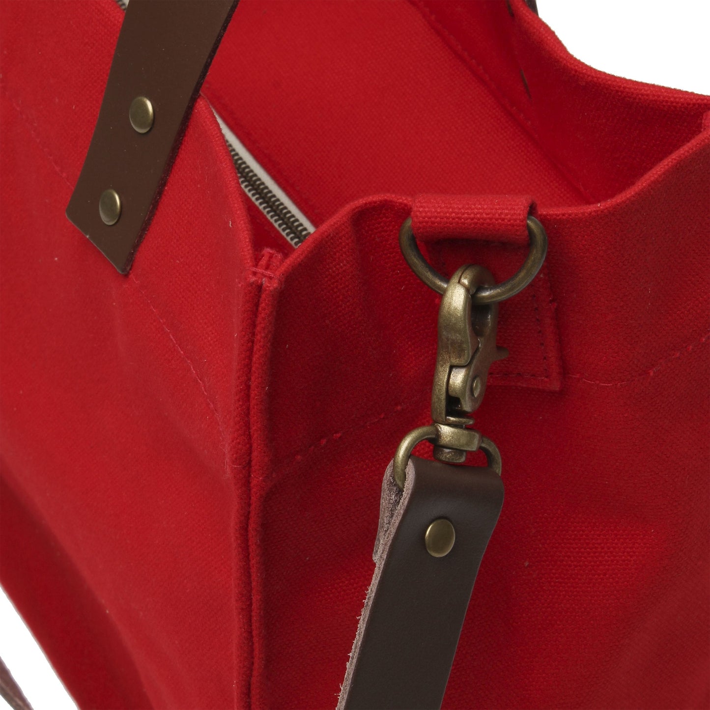 Brooklyn Tote with Leather Straps - Tag&Crew