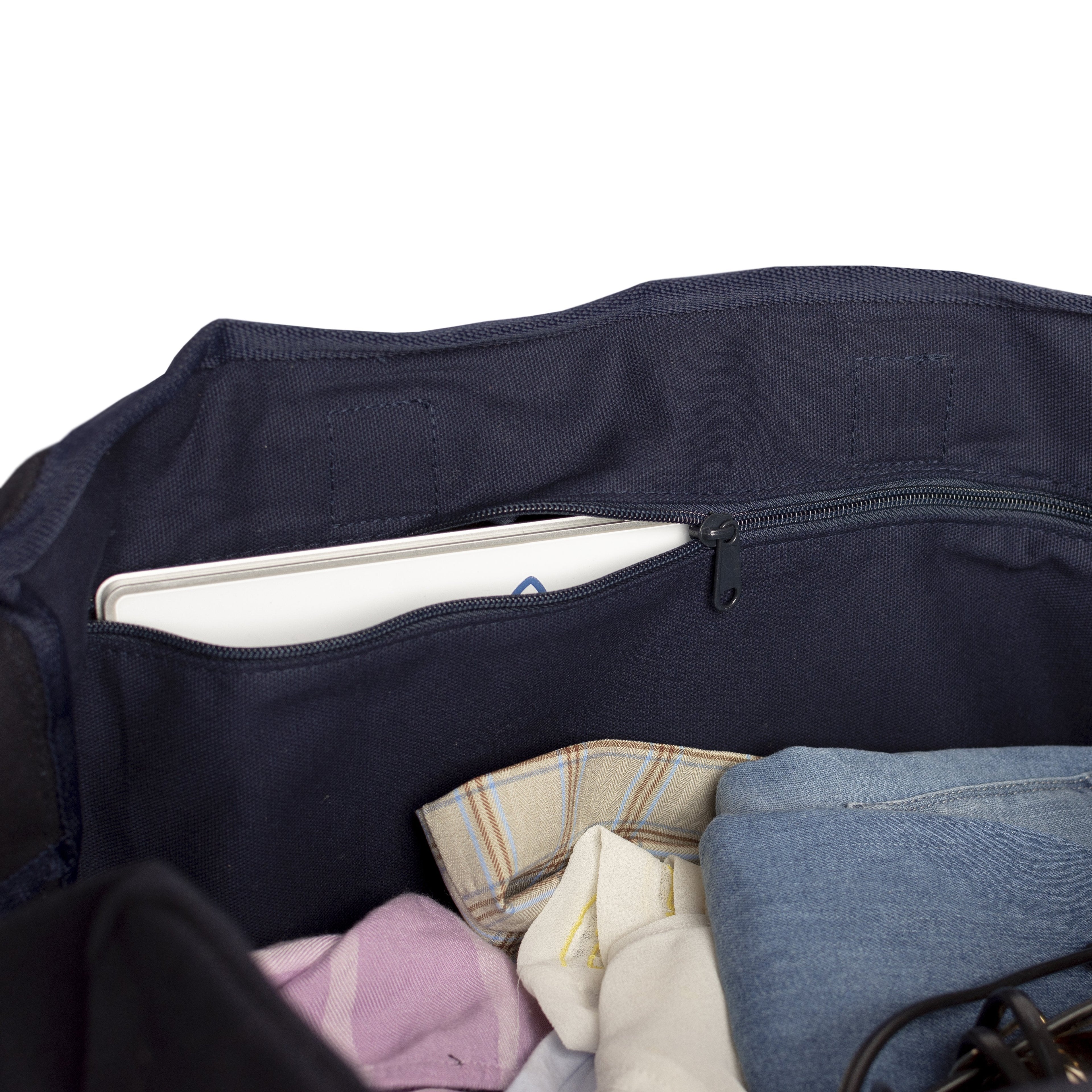 Color Block Duffle - Navy - Tag&Crew