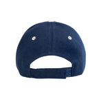 Navy and White Rim Cap