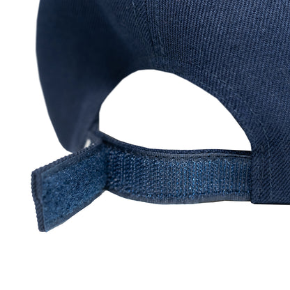 Navy and White Rim Cap