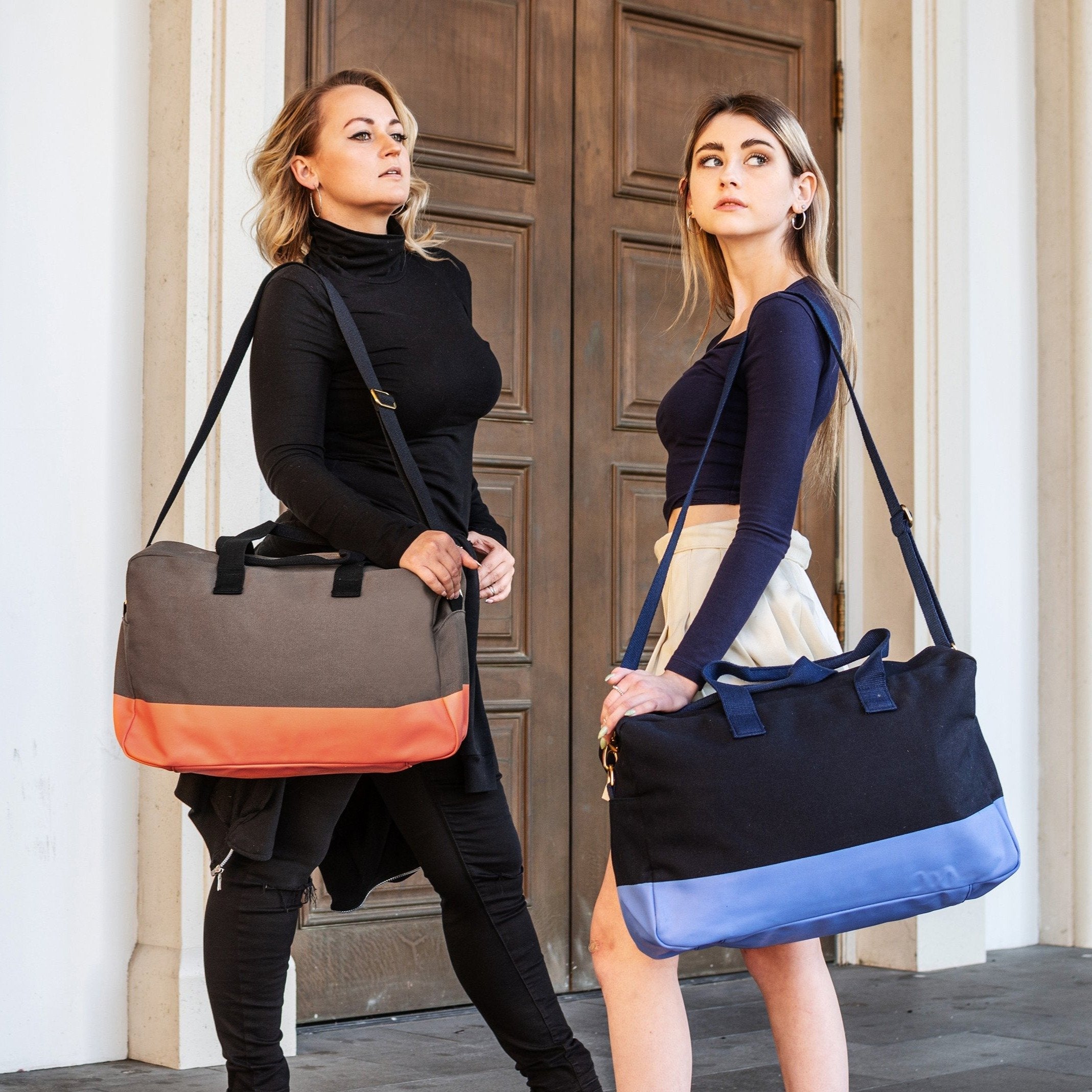 Color Block Duffle - Navy - Tag&Crew