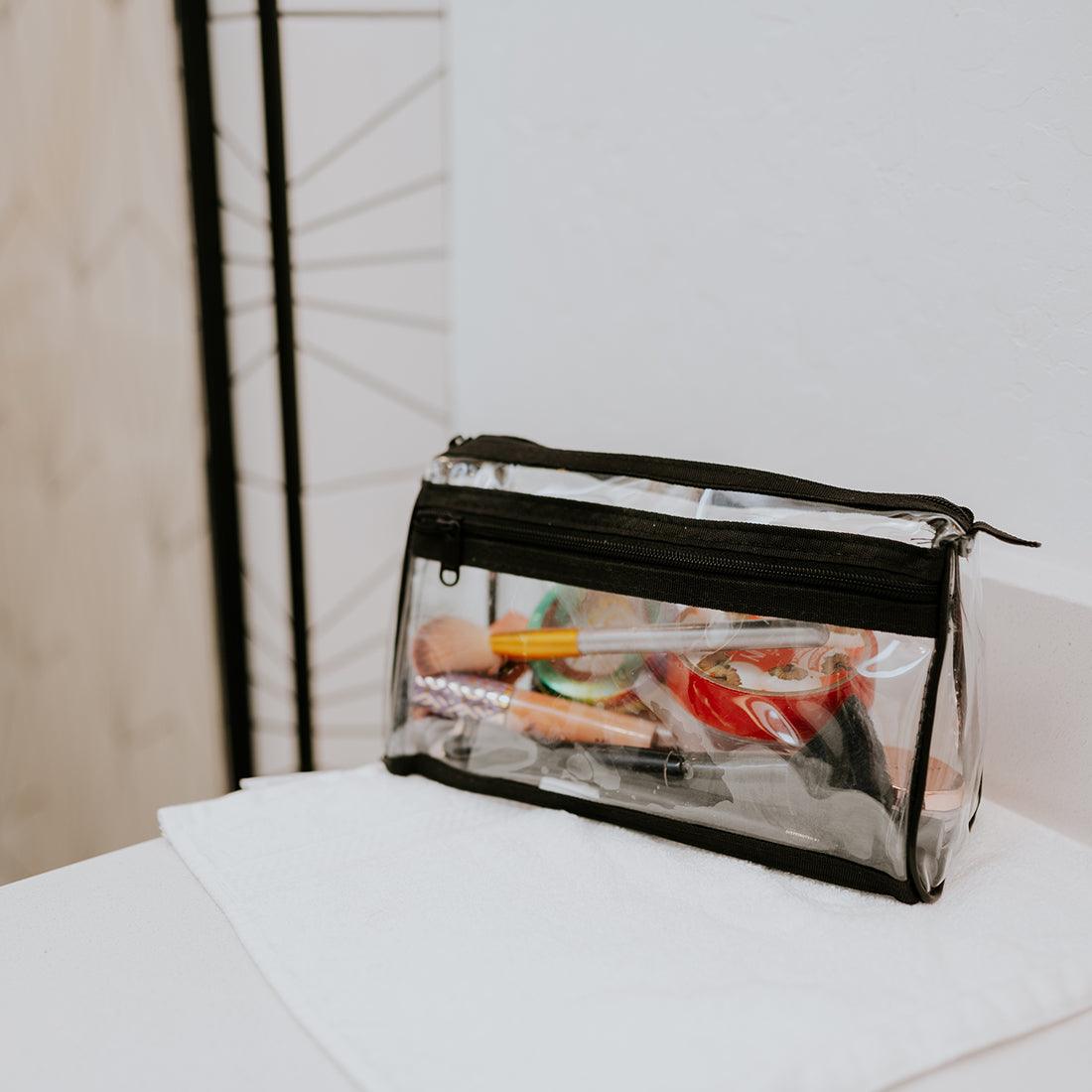 Crystal Clear 2 Zippered Pouch - Tag&Crew