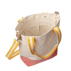 Dipped Tote with Yellow Strap - Tag&Crew