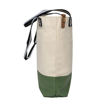 Dipped Tote with Black Strap - Tag&Crew