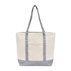 Waterproof Natural Cotton Canvas Medium Boat Tote Bag Tote bag Tag&Crew 