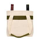 Grande Wine Tote 15 Oz Canvas