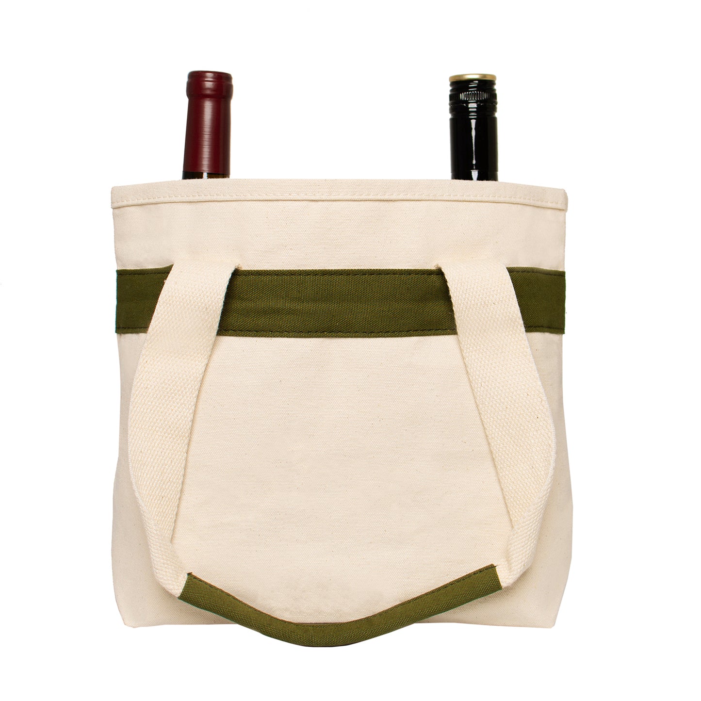 Grande Wine Tote 15 Oz Canvas