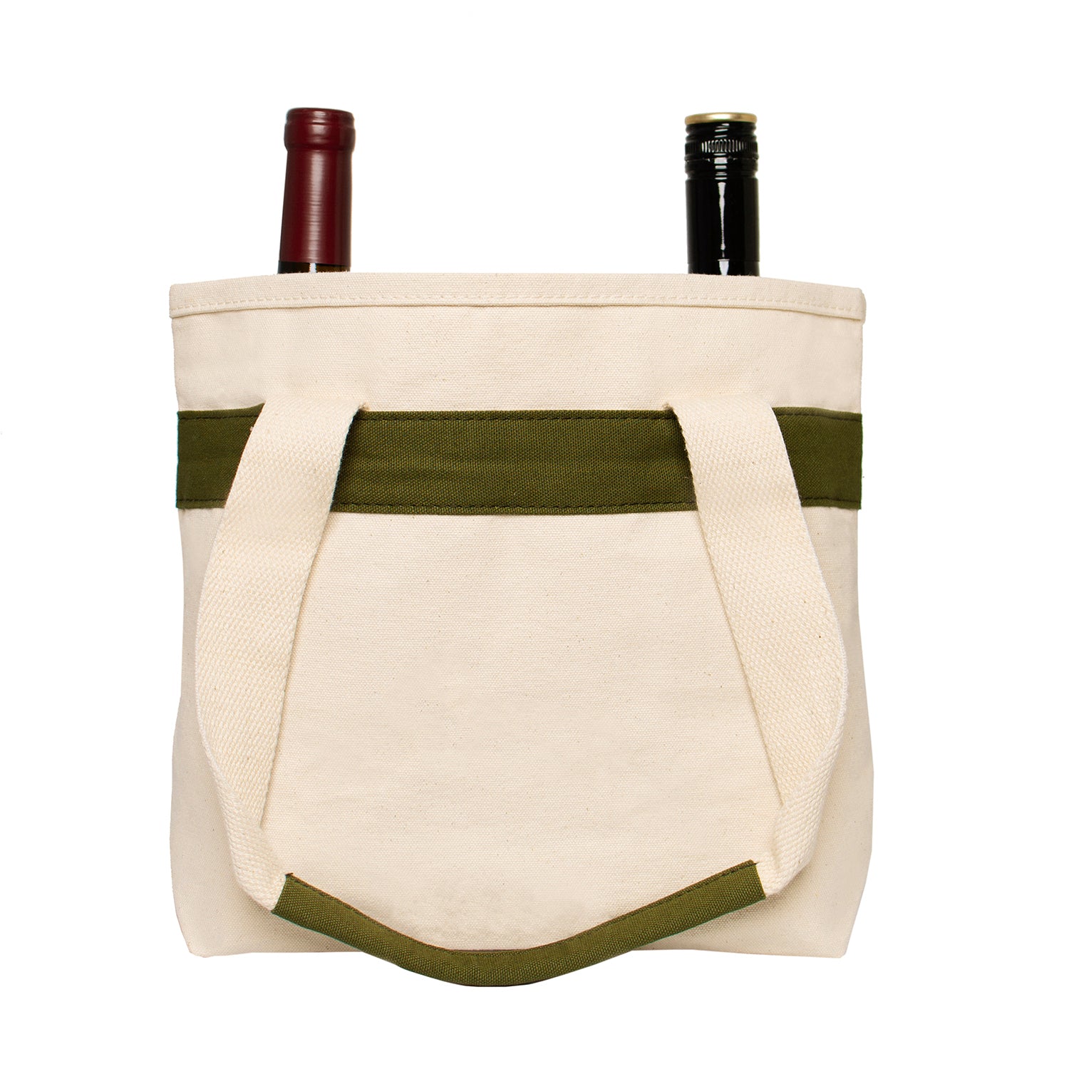 Grande Wine Tote 15 Oz Canvas