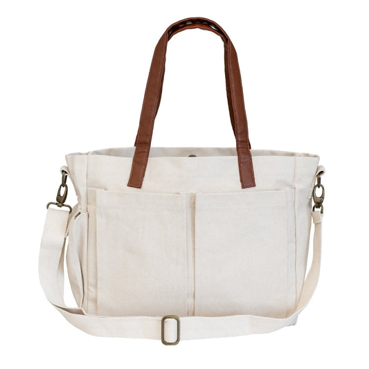 Irvine Laptop Messenger Tag&Crew Natural 