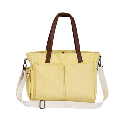 Irvine Laptop Messenger Tag&Crew Pale Yellow 
