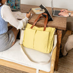 Irvine Laptop Messenger Tag&Crew Pale Yellow 
