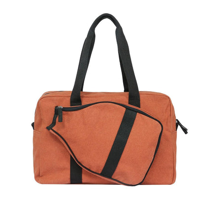 Madrid Pickle Ball Tote Tag&Crew Nutshell and Black Trim 