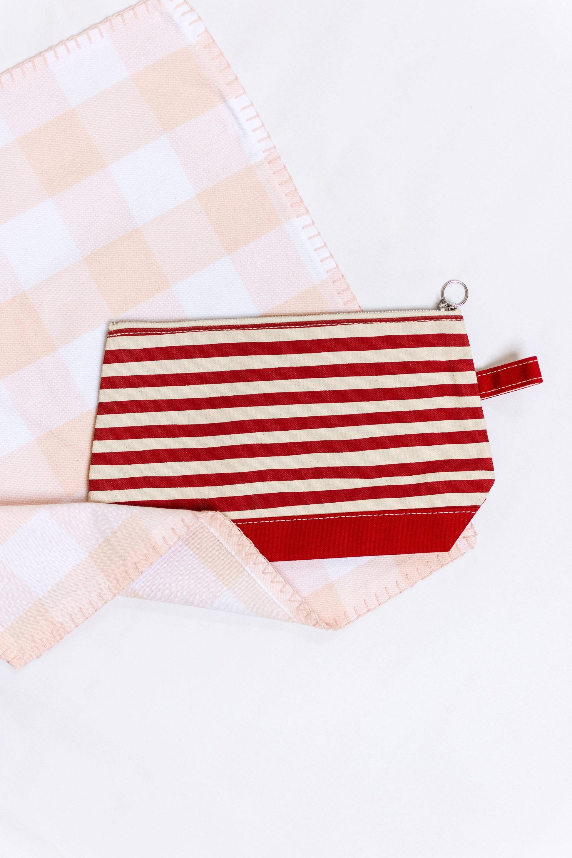 Makeup Bag Stripe - Tag&Crew