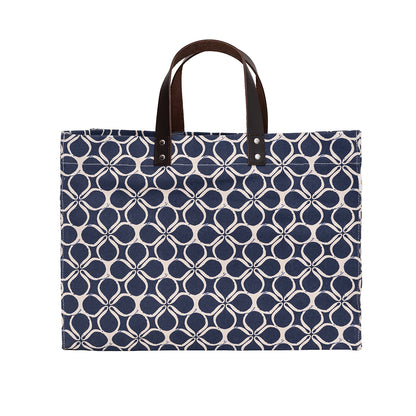 Manhattan Tote Blue Clover