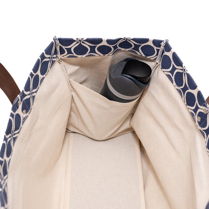 Manhattan Tote Blue Clover