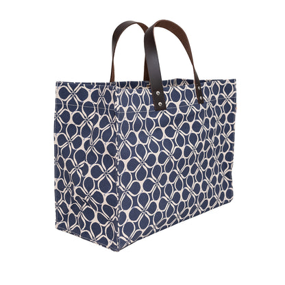 Manhattan Tote Blue Clover