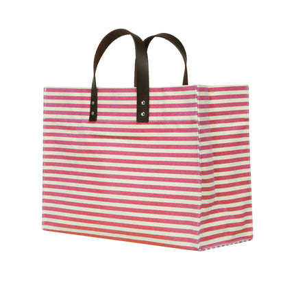 Manhattan Tote Stripe Tote TagandCrew 