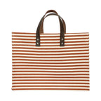 Manhattan Tote Stripe Tote TagandCrew Nutshell Stripe 