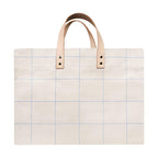 Manhattan Tote Windowpane Plaid - Tag&Crew