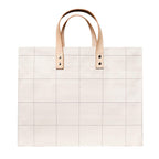 Manhattan Tote Windowpane Plaid - Tag&Crew