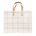 Manhattan Tote Windowpane Plaid - Tag&Crew
