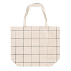 Market Tote Windowpane Plaid - Tag&Crew