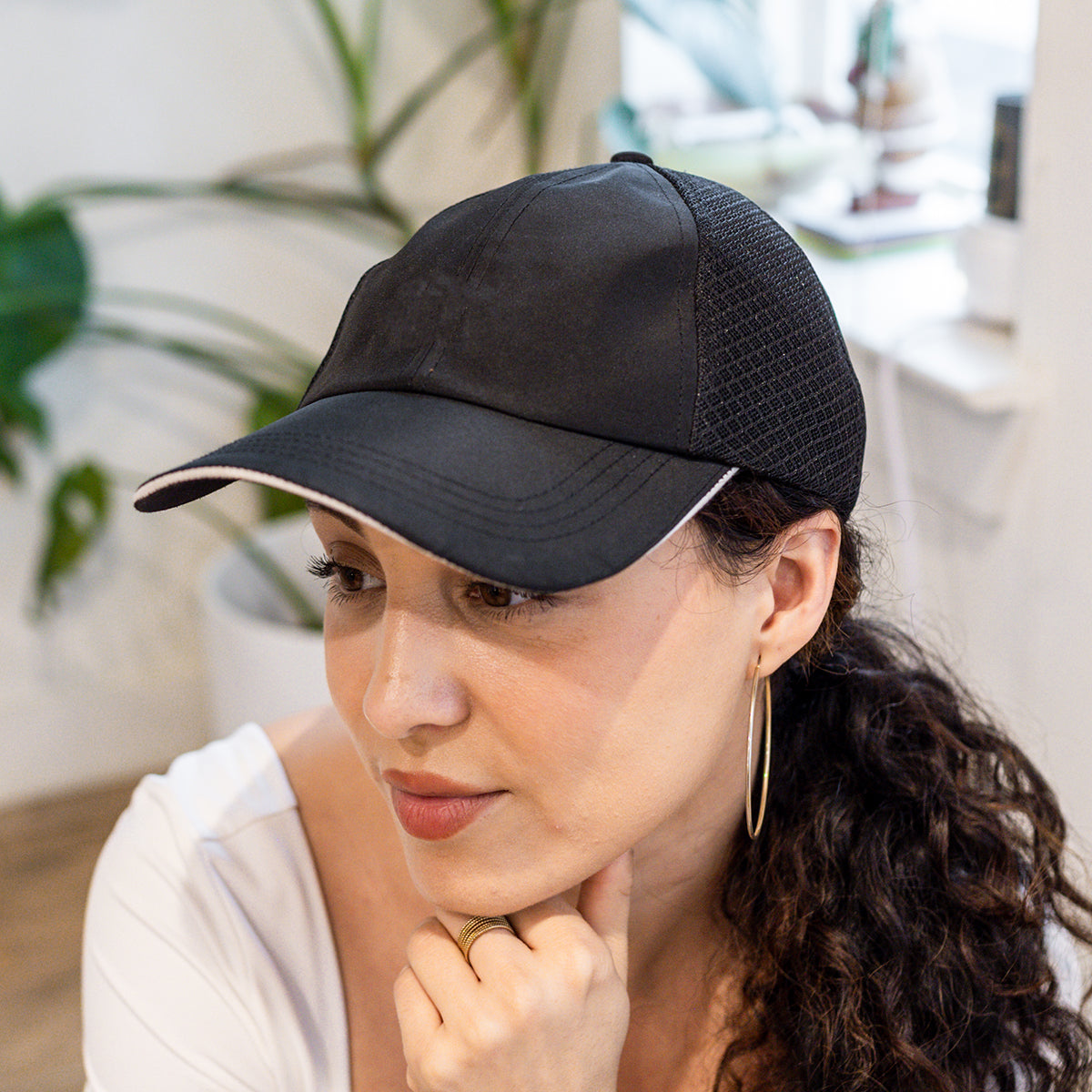 Micro Poly Cap with Mesh