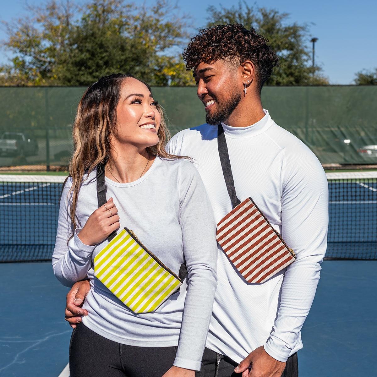 Nagoya Crossbody Sling Stripe Tag&Crew 