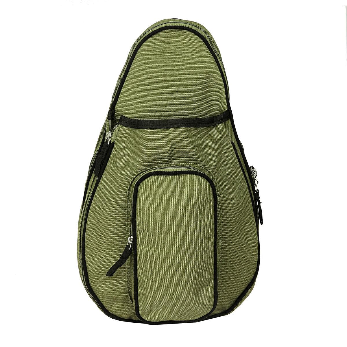 Pickle Ball Carry Bag Tag&Crew Olive and Black Trim 