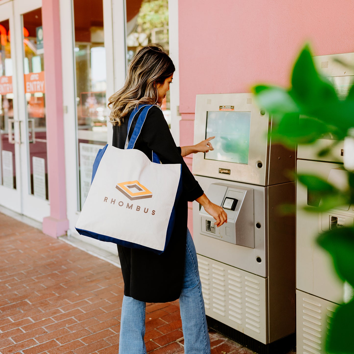 Side Trim Reusable Tote 10 Oz Lightweight Canvas