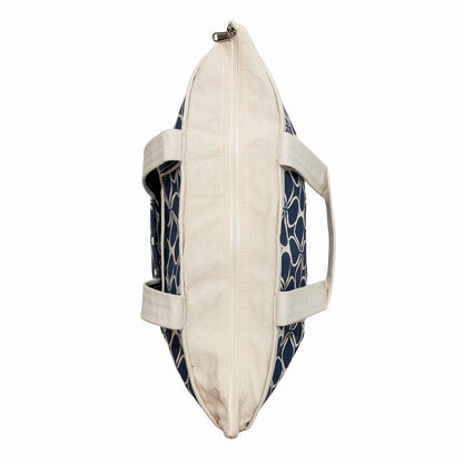 Ventura Tote Medium Blue Clover