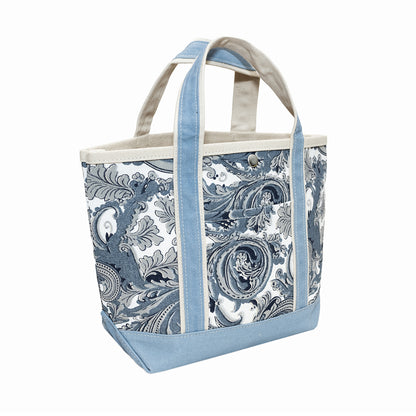 Ventura Tote Mini Paisley 18 Oz Heavyweight Canvas