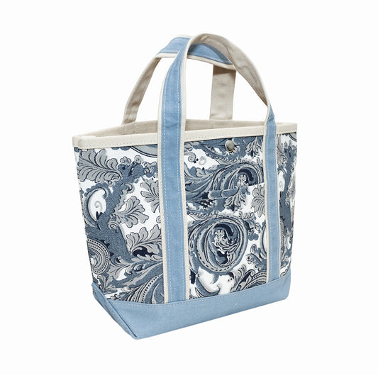 Ventura Tote Mini Paisley 18 Oz Heavyweight Canvas