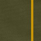Aced Tennis Tote Tag&Crew Olive and Yellow Trim 